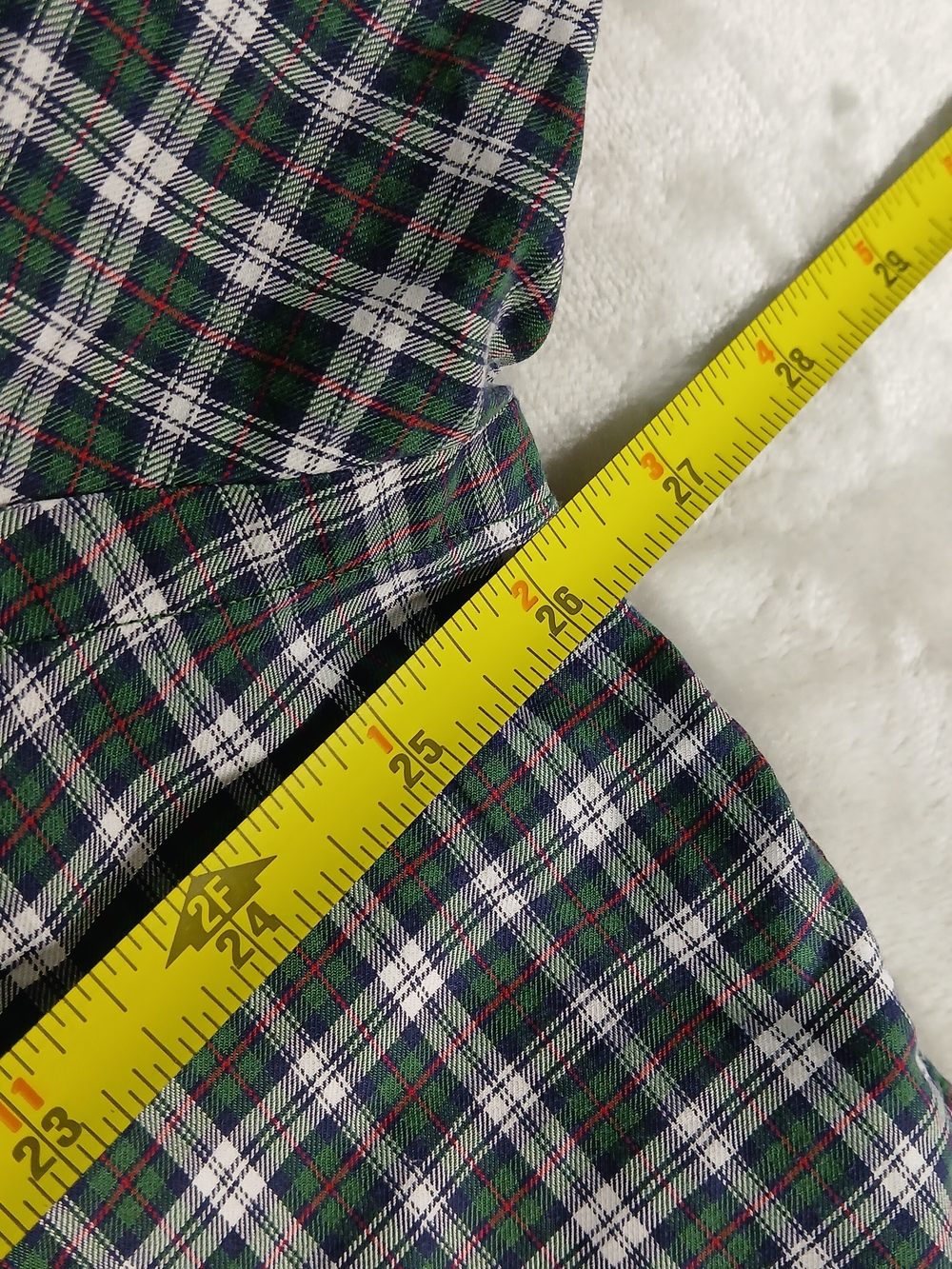 Ralph Lauren Button Up Shirt Men's XXL Long Sleeve Plaid Green 2XL Preppy - Picture 7 of 10